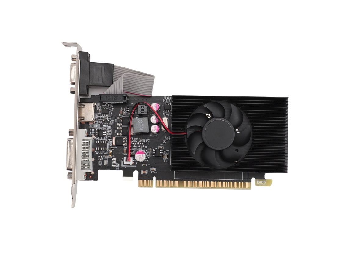 Tarjeta Gráfica De Juego Gt730 4gb Gddr3 128bit Pcie 2.0 16x Con Ventilador De Refrigeración