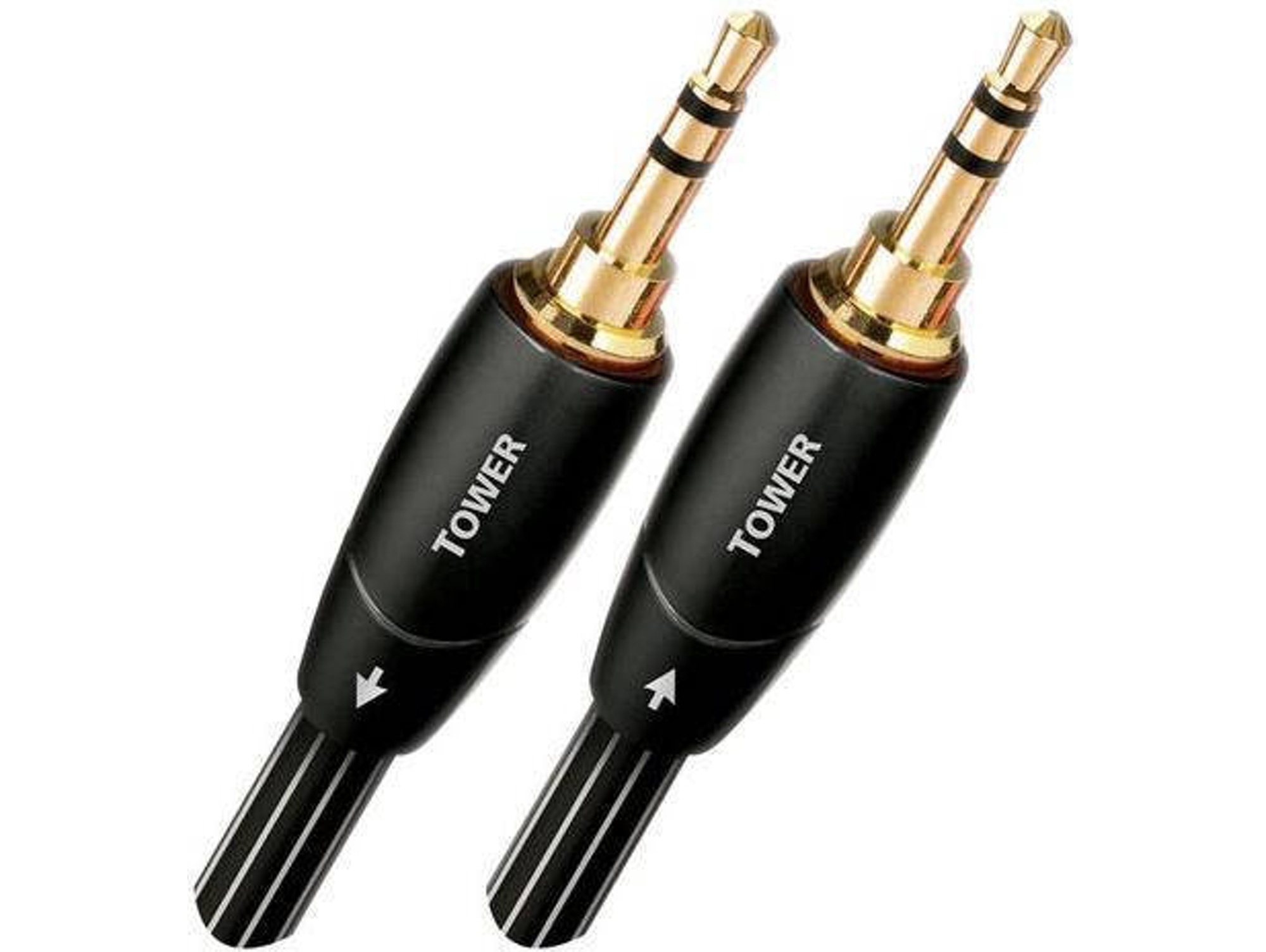 Cable de Audio AUDIOQUEST (Jack 3.5mm - Jack 3.5mm - 60 cm - Negro)