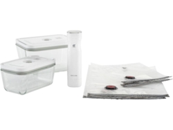 Conjunto 7 Piezas para Sellar al Vacío ZWILLING Tamaño: M/L - Cristal