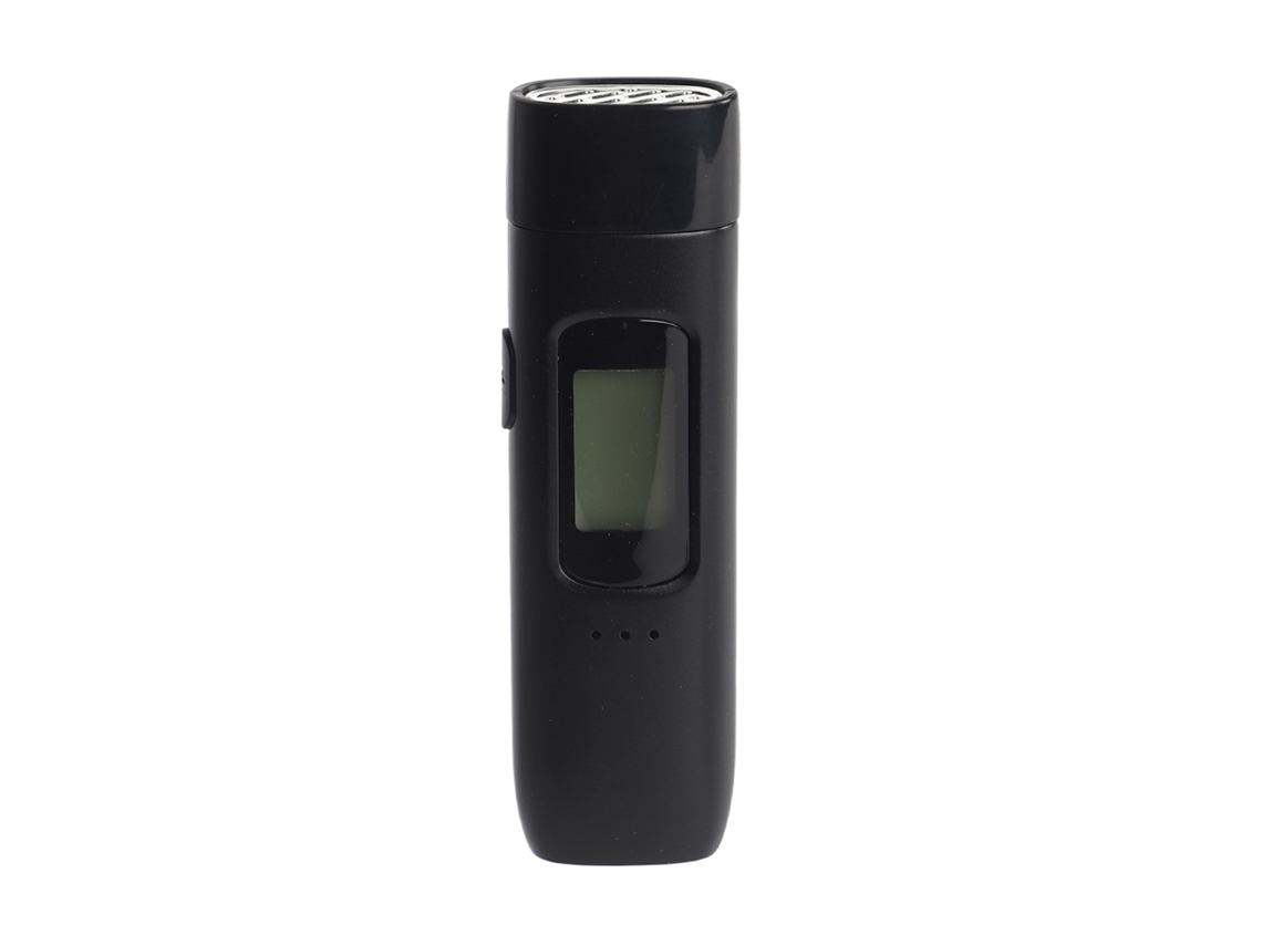 Alcoholímetro portátil sin contacto 2026 de alta precisión, con batería recargable por USB e indicaciones de voz.