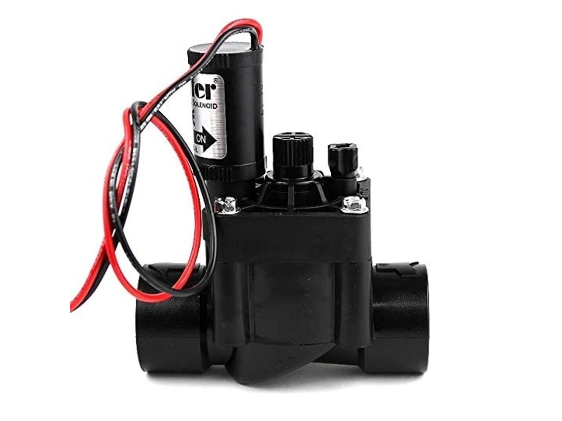 Electroválvula PGV-101 24V 1 HUNTER con regulador de caudal Electroválvula de riego HUNTERmodelo PGV-101. Rosca 1 hembra. Utilizada en