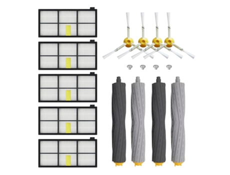 Nuevo cepillo extractor de residuos, filtro HEPA, Kit de cepillo lateral para iRobot Roomba 800 870 880 980 piezas de accesorios para aspiradoras