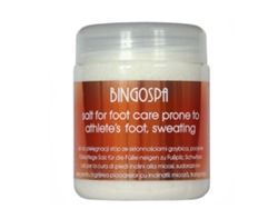 Sal para pies propensos a infecciones por hongos y sudor, 550 g Bingospa