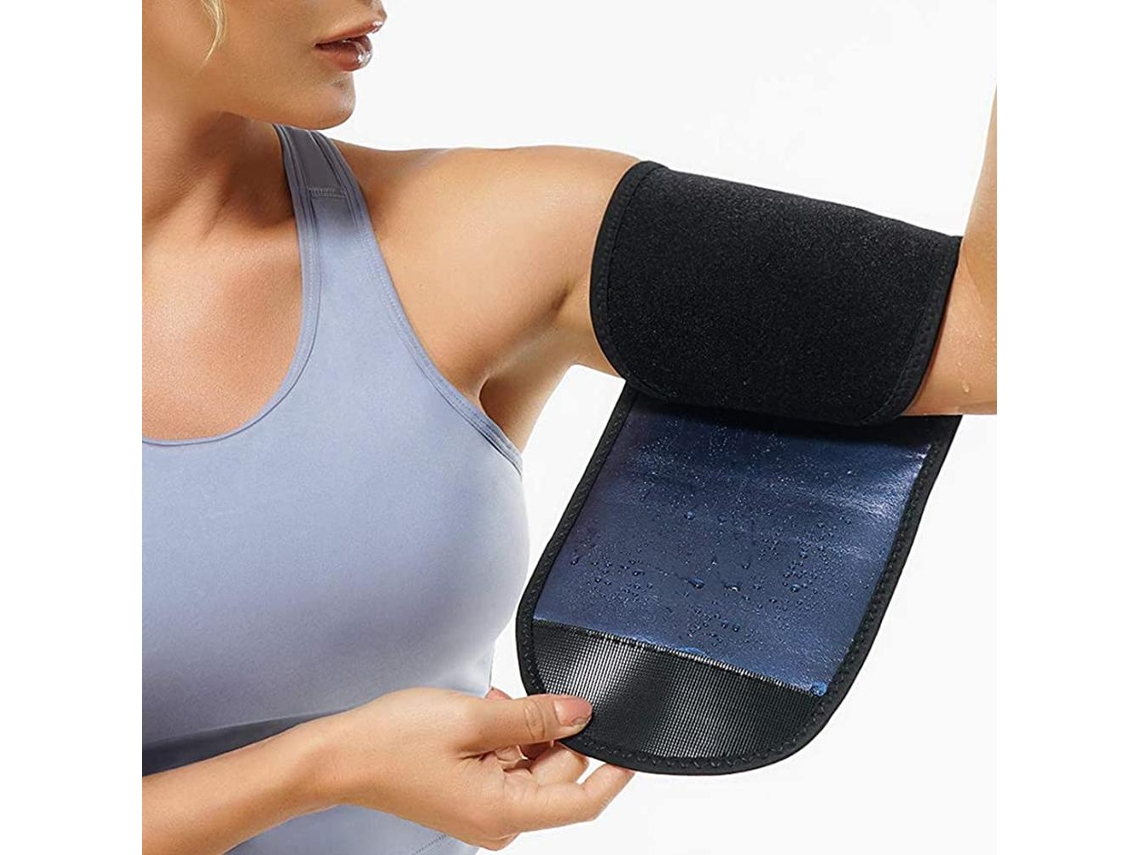 Pulseras De Sudoración Ajustables Para Mujer, Ideales Para Sauna, Tonificar Los Brazos Durante Entrenamientos Y Ejercicios.