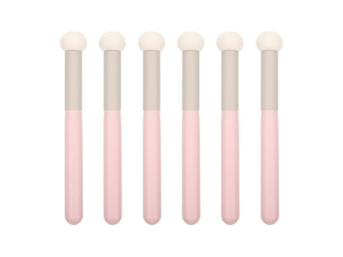 Esponja De Maquillaje, Esponja Para Base, 6 Esponjas Con Forma De Hongo, Brocha Para Corrector Para Mujeres Y Niñas.