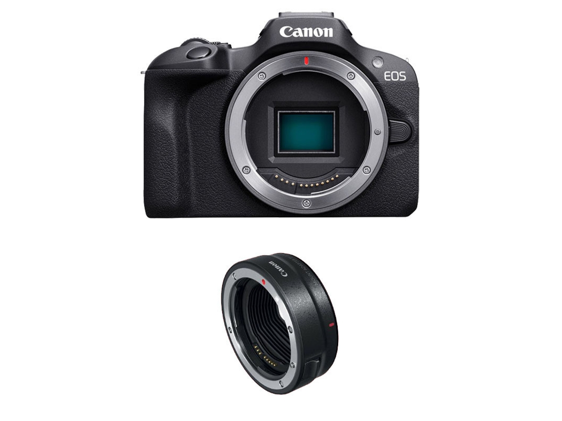 Canon Eos R100 + Anillo Ef-eos R