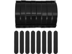 Herramienta Para Doblar Viseras De Gorras De Béisbol, Plástico Resistente, Kit De 8 Piezas Con Insertos Adhesivos.