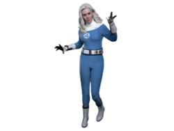 Figura Hot Toys Mms824 Marvel Comics Los Cuatro Fantásticos Primeros Pasos Mujer Invisible Herbie