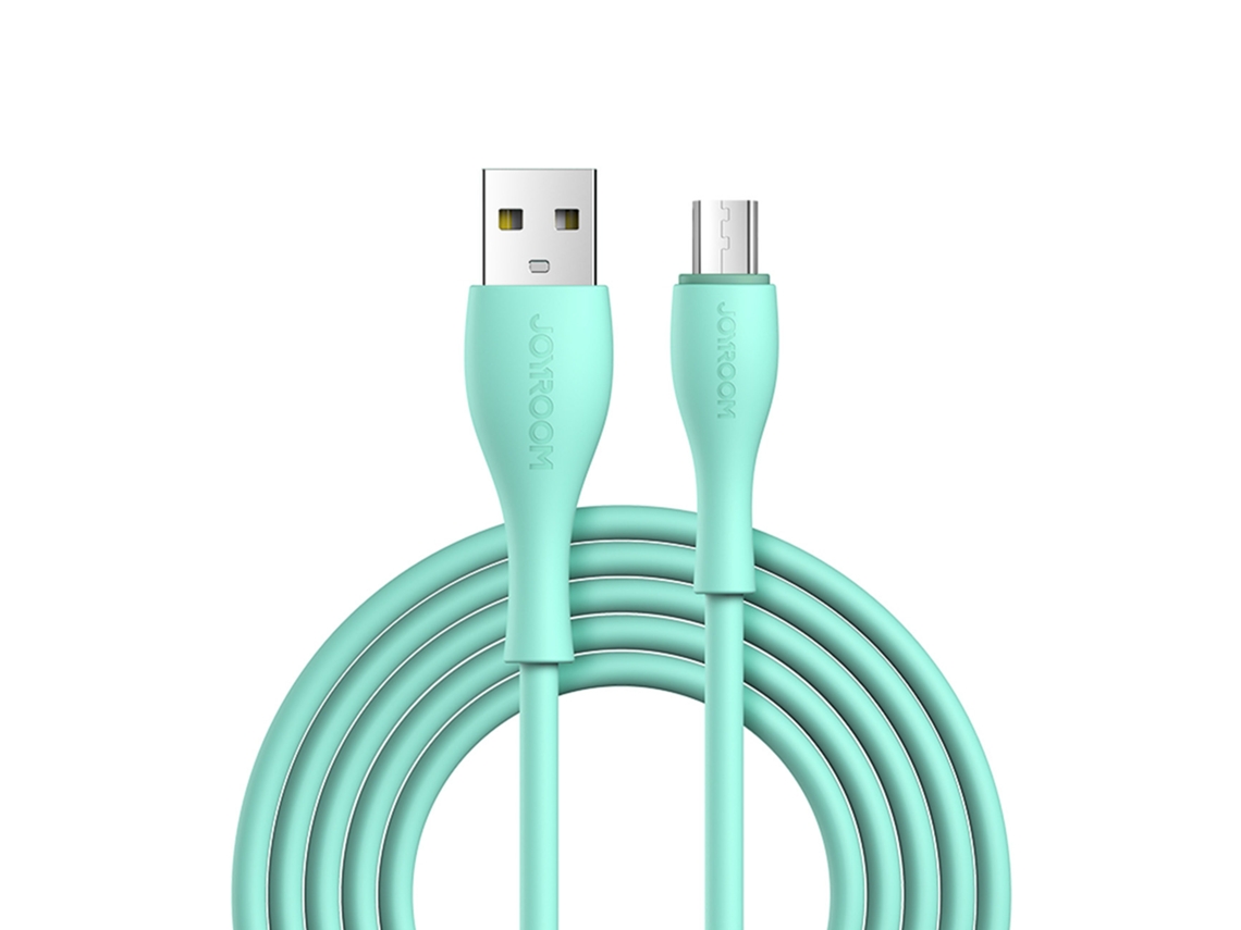 Cable Datos Usb Micro Joyroom Verde