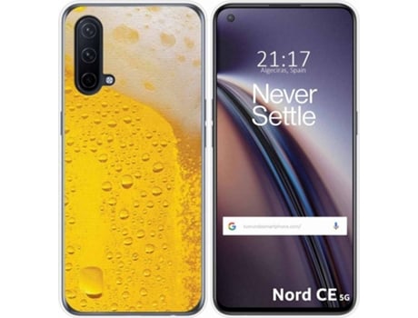 Carcasa OnePlus Nord CE 5G TUMUNDOSMARTPHONE Cerveza Multicolor
