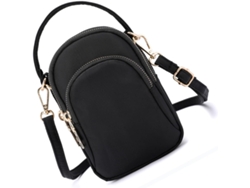 Bolso De Hombro Impermeable De Nailon Para Mujer Con Bolsillo Para Teléfono Y Llaves: Ligero Y Práctico.