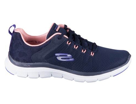 Zapatillas Deportivas SKECHERS Flex Appeal 40 (Negro - Material Sintético, Tejido- 37)