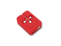 Cable De Carga Múltiple 3 En 1 Cable De Datos Cargador Múltiple 1m Rojo