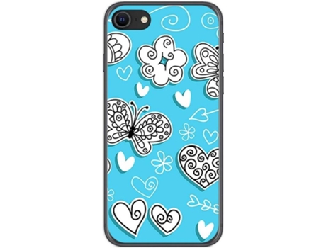 Carcasa iPhone SE 2020 TUMUNDOSMARTPHONE Dibujos Multicolor