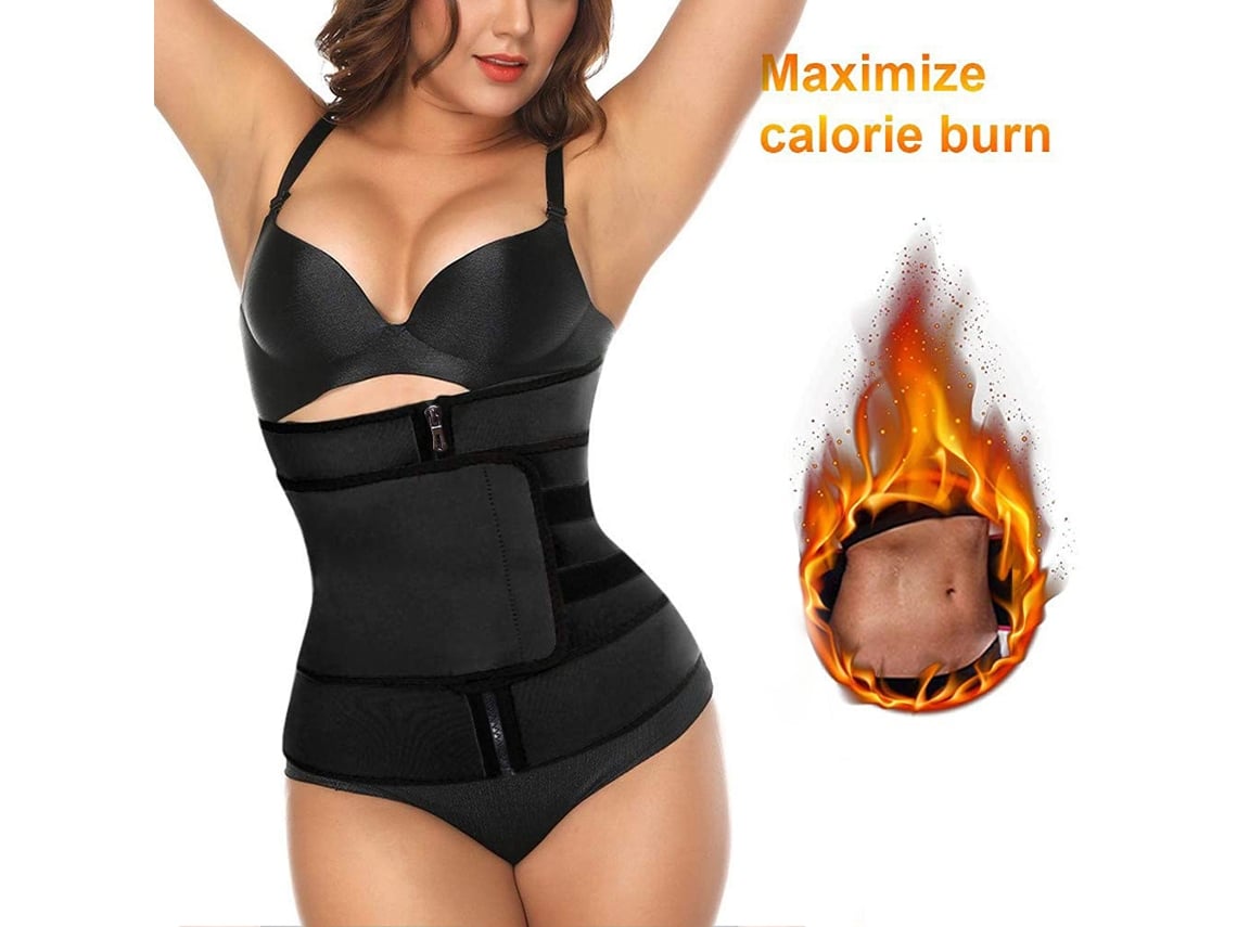 2026rebe-faja Moldeadora De Cintura Para Mujer Ajustable Con Control Abdominal Sudor Girdle Para Entrenamiento Y Pérdida De Peso