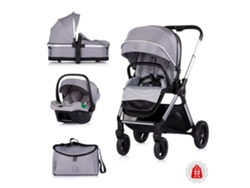 Carrinho de Bebé 3 em 1 Euphoria de CHIPOLINO Até 22 Kg Platinum
