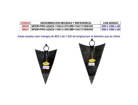 Sifer+pro azada 1150-a 270 mm 1341111500100