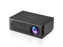 Proyector Led Portátil M200, Para Móvil, Cine En Casa Y Teléfono Con Cable, 1080p - Negro (enchufe Ue)