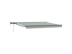 Vidaxl Armazón De Toldo Manual Con Leds 4 X 3 M