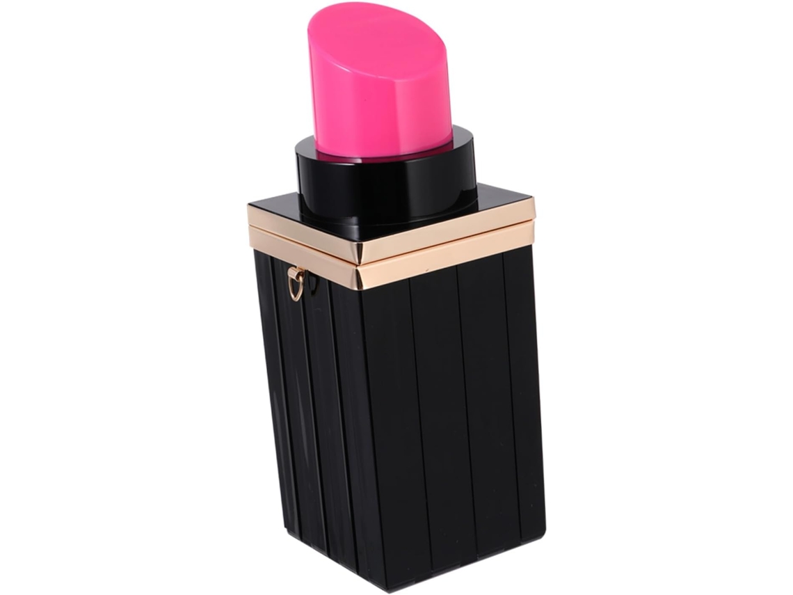 Estojo Acrílico Para Batons, Bolsa Transversal Feminina, Ampla Capacidade