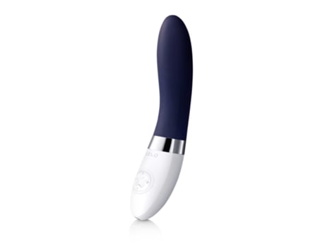 Vibrador LELO Liv 2 Masajeador Eléctrico Íntimo Azul (Excitación Vibratoria - Tamaño Mediano)