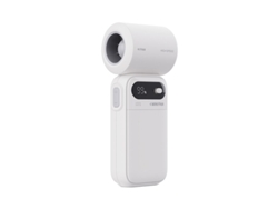 Blanco Ventilador Eléctrico Turbina 5 Aspas 100 Vel Turbo Alta Velocidad Exterior Pequeño Portátil Pantalla Inteligente