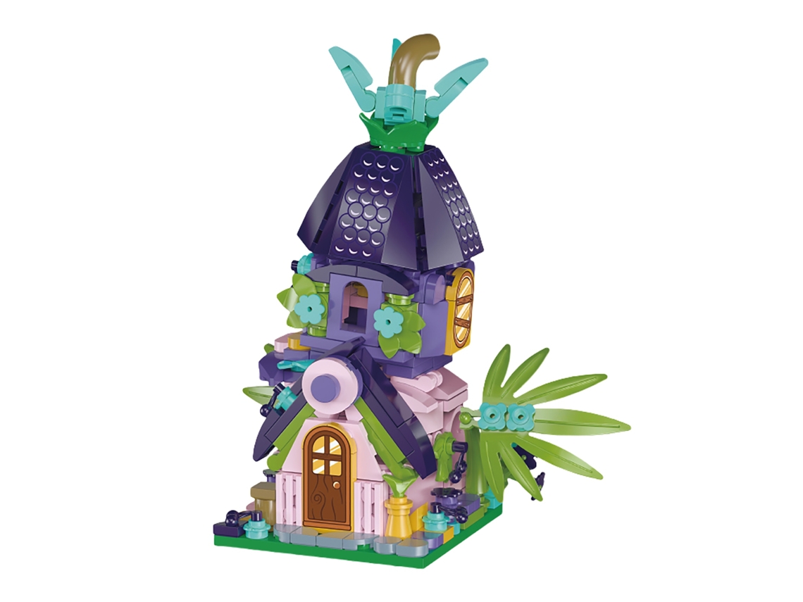 Juguete De Bloques De Construcción Con Forma De Castillo Con Temática De Frutas Para Niños En Edad Preescolar.