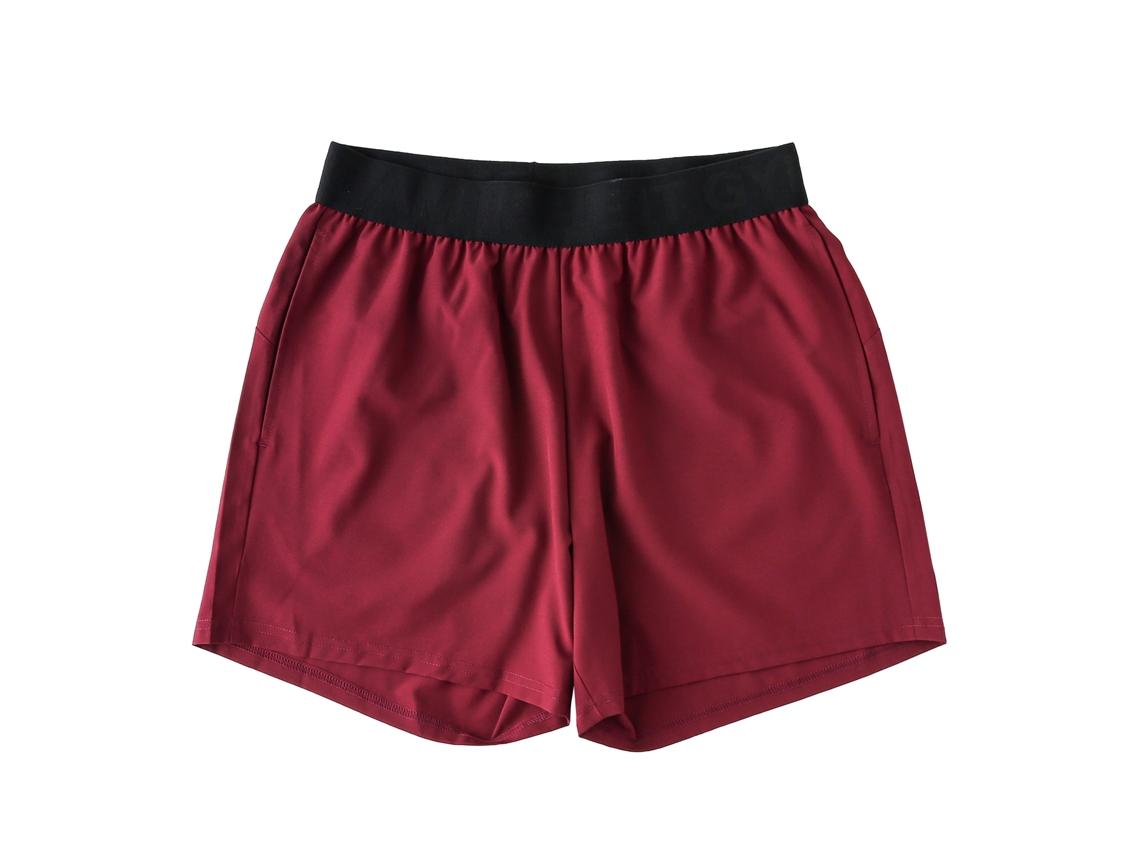 Rebe-pantalones Cortos Deportivos Para Hombre Con Cintura Elástica, Bolsillos Y Loop Para Toalla, Sueltos Y Secado Rápido Para Running Y Baloncesto