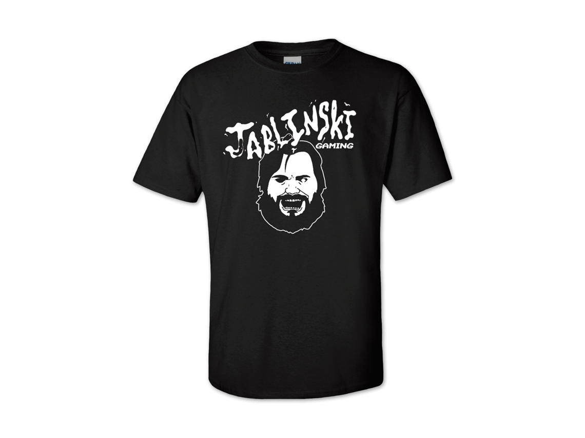 Jablinski Gaming Black T-shirt Rockinstone Unisex Adults Best Sellers Size:s