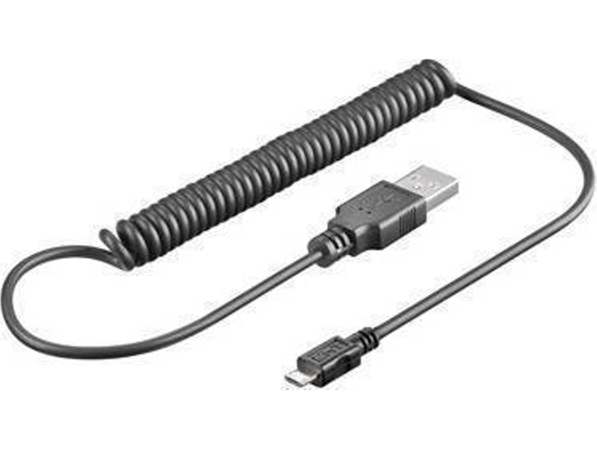 Cable USB GOOBAY (USB - 1 m - Negro)