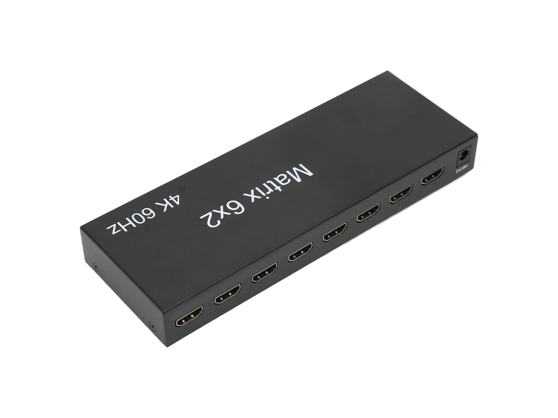 Yncm-switcher Splitter De Interfaz Multimedia Hd 6x2 4k 60hz