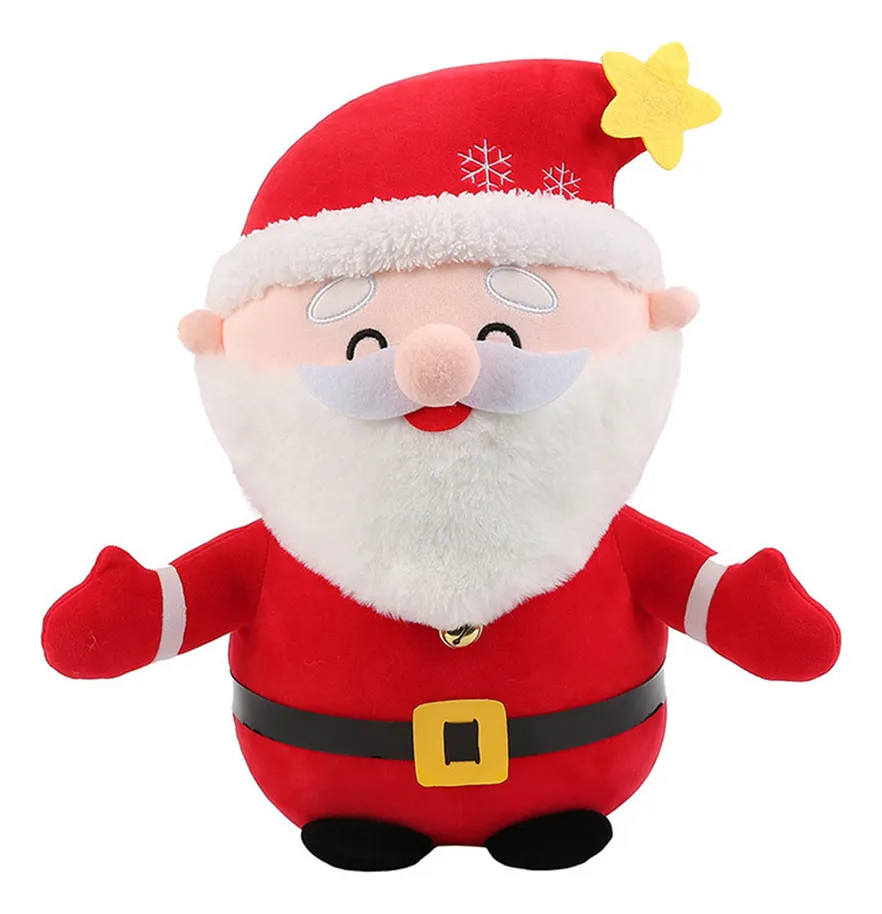 Nuevos juguetes de peluche para hacer muñecos de ciervo de Papá Noel, vayotoy