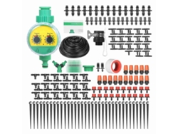 Kit De Riego Por Goteo Diy Con Temporizador Automático Para Jardín, Patio Y Césped De 40 M