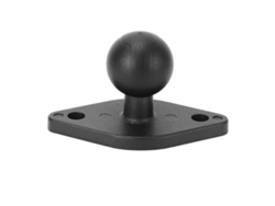 Placa de montaje de bola de aluminio de 1 pulgada