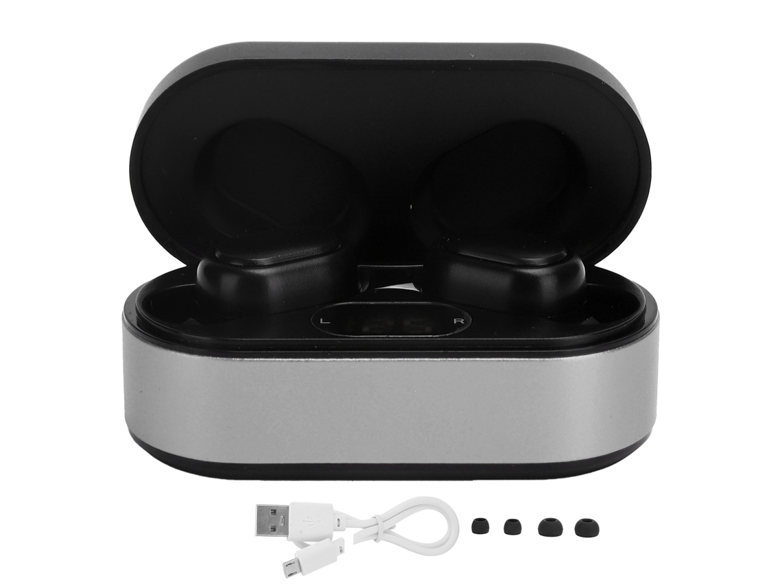 Auriculares Bluetooth V3 Tws 5.0 Inalámbricos Con Cancelación De Ruido Inteligente, Led, Para