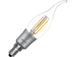 Bombilla LED PHILIPS (5 W - Casquillo: E14 - Luz Blanco Cálido - 470 lm)
