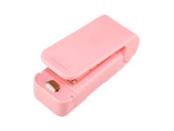 Máquina Termoselladora Manual Portátil Para Alimentos, Frutas Deshidratadas, Snacks Y Envases - Rosa