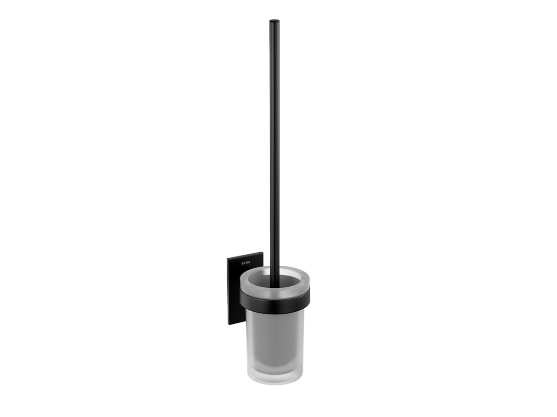2763601 STICK Escobillero Pared Negro-Mate COSMIC