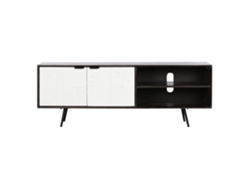 Mueble para TV de madera de mango marrón oscuro, 140x35x50cm ALEXANDRA HOUSE LIVING