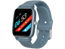 Rastreador de actividad física Stilvoller, reloj inteligente resistente al agua, monitor de datos de salud azul Bestvite