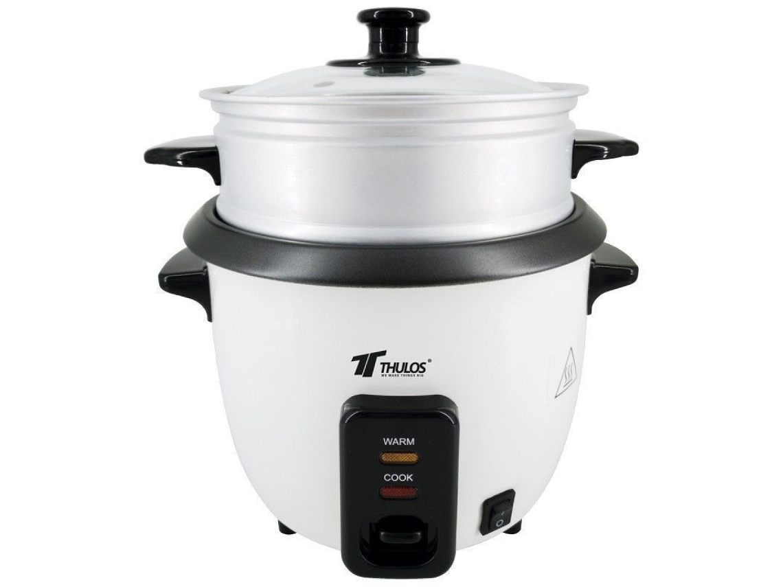 Arrocera Eléctrica Versátil de 1.0L para 4-5 Raciones Arrocera eléctrica de 1L, ideal para preparar 4-5 raciones de arroz con facilidad y perfección. THULOS