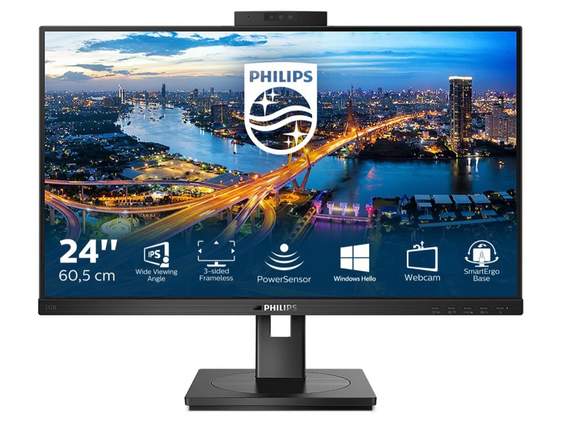 Monitor PHILIPS 242B1H/00 (23.8" - 75 Hz - 4 ms)