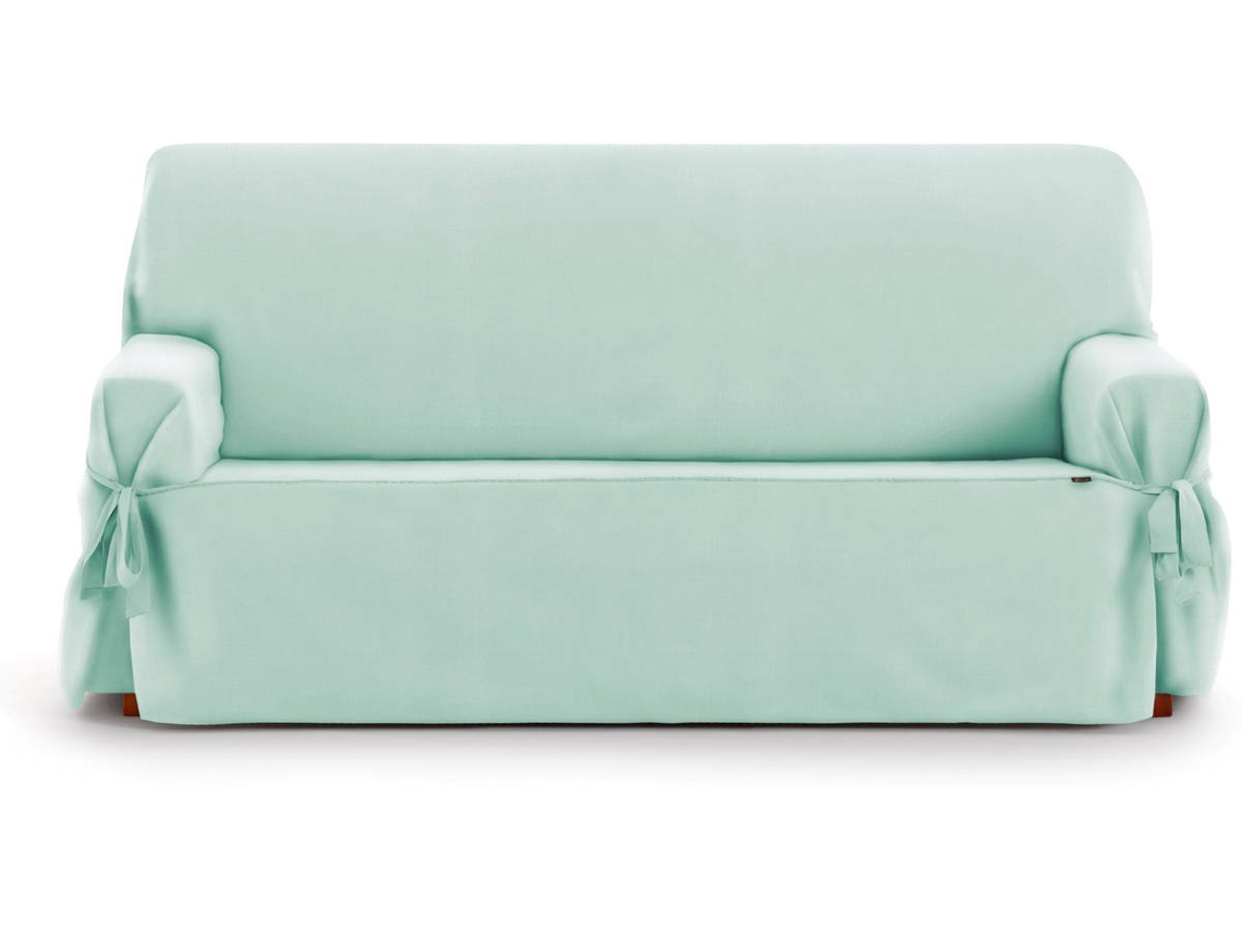 Funda de Sofá Jaquard TODOPARAMICASA Universal Levante Verde (2 Plazas - 115 cm)