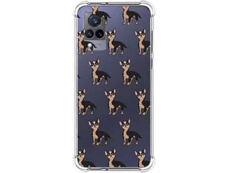 Carcasa Vivo V21 5G TUMUNDOSMARTPHONE Dibujos Antigolpes Perros 11 Multicolor
