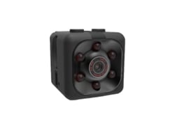Minicámara inalámbrica Bestvite HD 1080P, cámara deportiva portátil (negra)