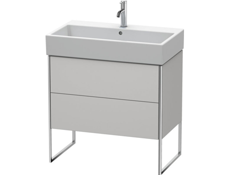 DURAVIT XSquare Vanity unit vertical 78,4x 46,0 cm, 2 cajones, para lavabo Vero Air 235080