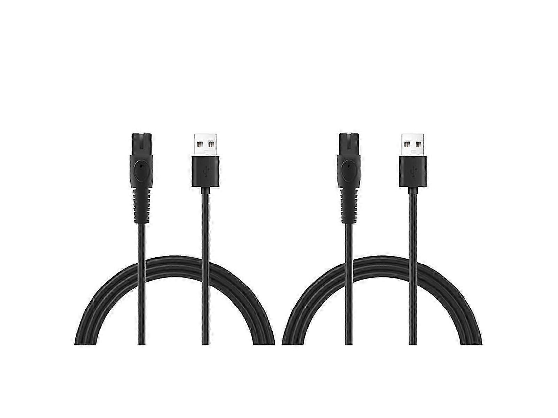 Cargador USB para afeitadora QP2724, QP2834, QP1924, MG9520 (2 unidades) Vayotoy