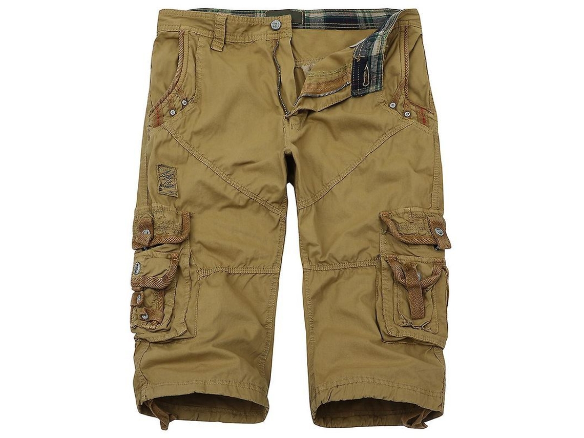 2026-pantalones Cortos Cargo Casual Para Hombres Mystdiy Al Aire Libre De Algodón Suave Y Transpirable