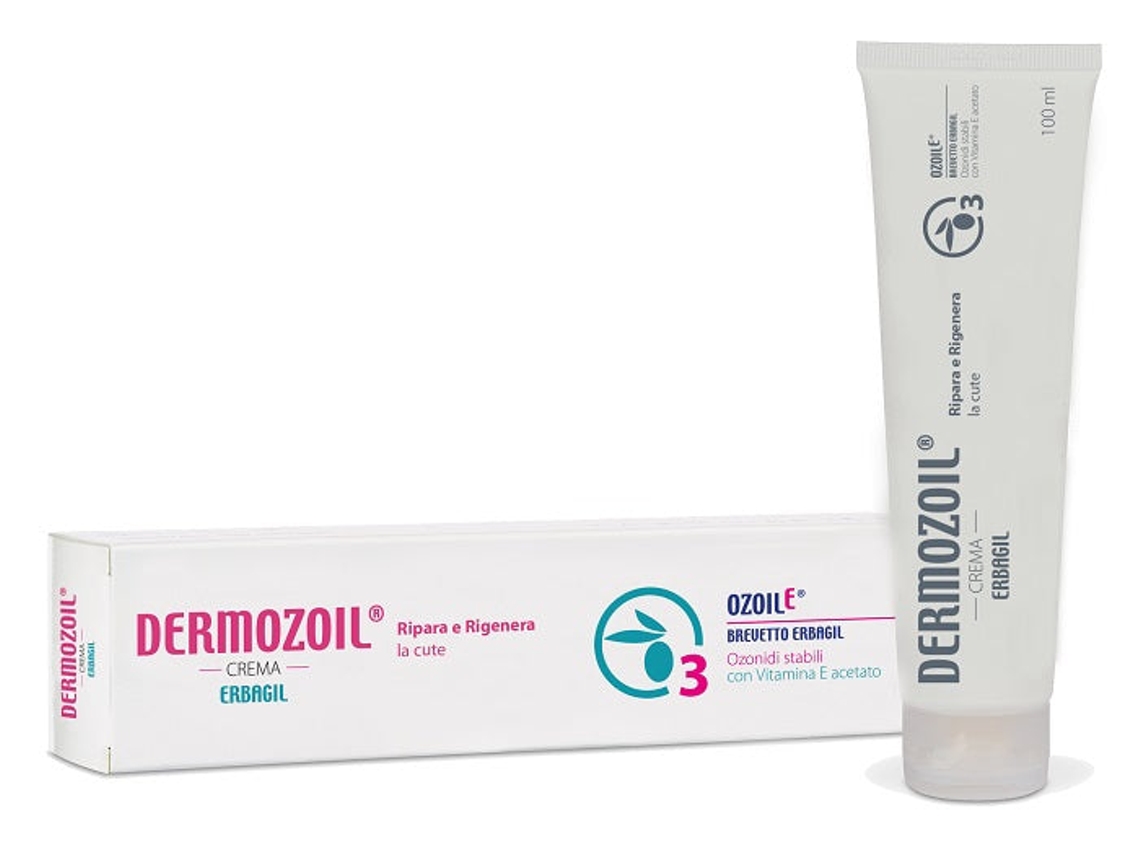 Dermozoil Crema Ripara E Rigenera La Cute Tratamiento Dermatitis Y Dermatosi 100 Ml Erbagil