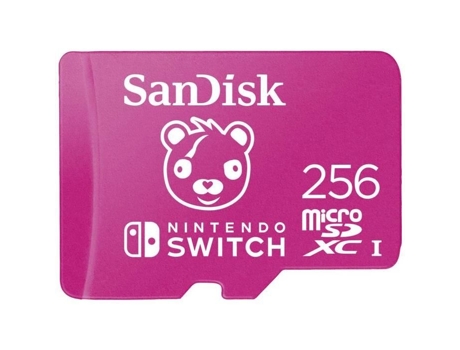Tarjeta Microsdxc Microsdxc Extr 256 Gb A1/V30/U3/C10/R100/W90 Fortnite Cuddle Team Leader 256 Gb A1 Aplicación SANDISK